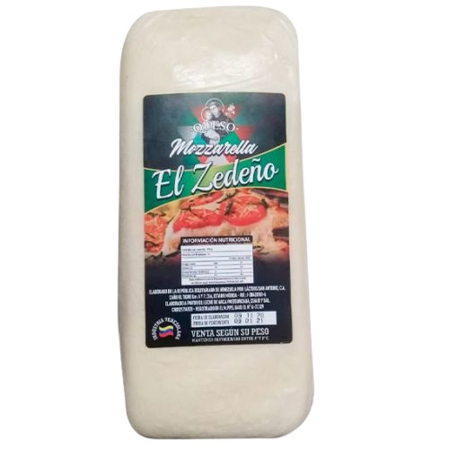 QUESO EL ZEDEÑO MOZARELLA X KG