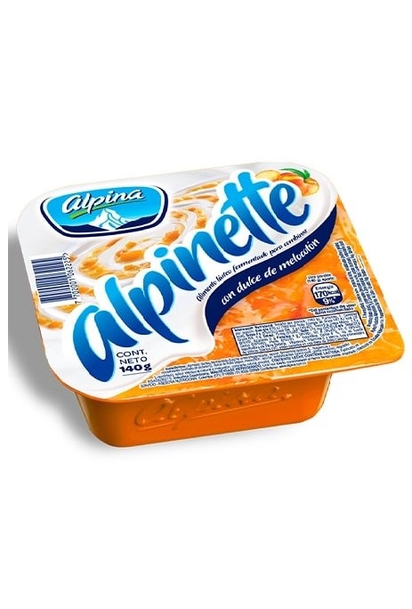 ALPINETTE ALPINA 140GR MELOCOTON