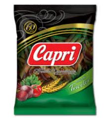 PASTA CAPRI 500GR TRICOLOR PLUMA