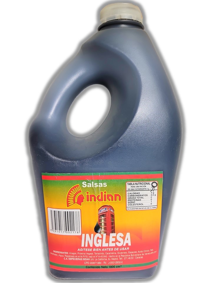 SALSA INDIAN 1.8LT INGLESA
