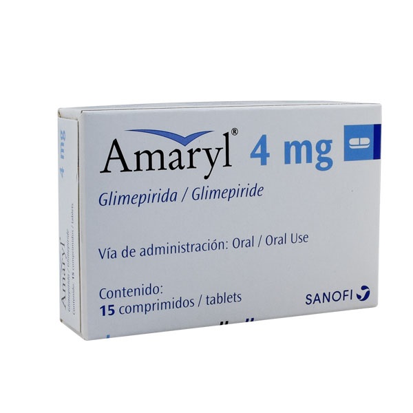 AMARYL 4MG X 15 COMPRIMIDOS SANOFI