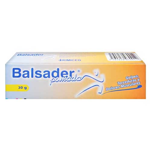 BALSADER POMADA 30G KIMICEG