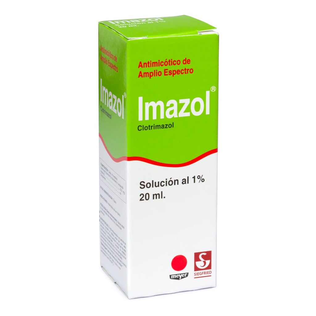 IMAZOL SOLUCION  AL 1% X 20ML MEYER