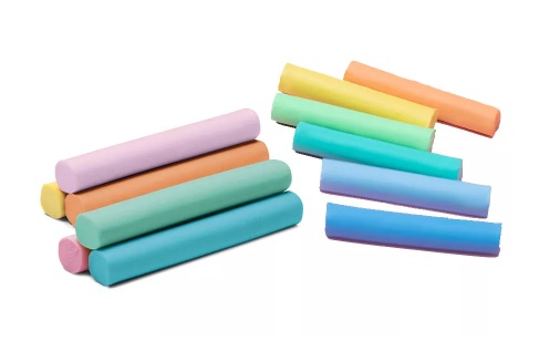 PLASTILINA 12 COLORES PASTEL