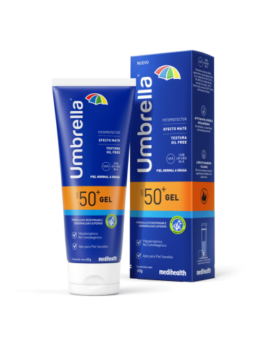 UMBRELLA GEL 50SPF X 60ML MEDIHEALTH 