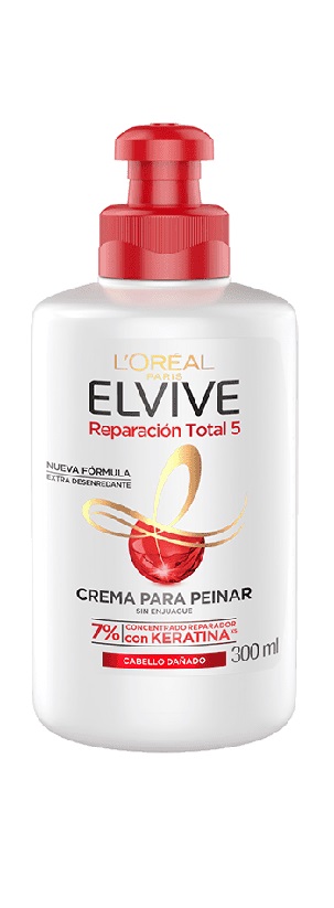 CREMA DE PEINAR ELVIVE 300ML REP TOTAL 5