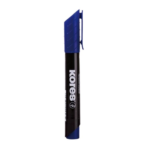 MARCADOR PERMA KORES BISELAR AZUL XP2