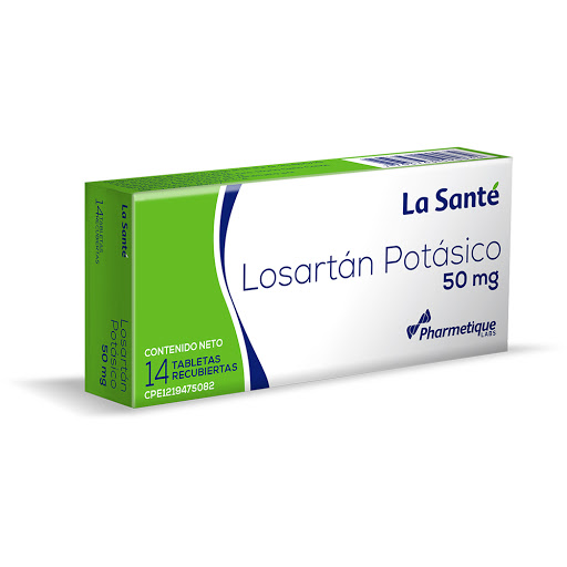 LOSARTAN 50MG X 14 TABLETAS LA SANTE
