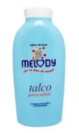 TALCO MELODY 200GR PARA NIÑOS