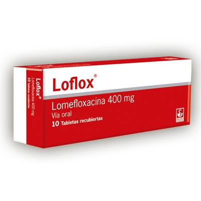 LOFLOX 400MG X 10TABL LOMEFLOXACINA MEYER