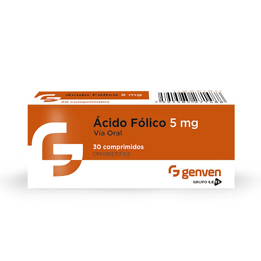 ACIDO FOLICO 10MG X 30TAB GENVEN