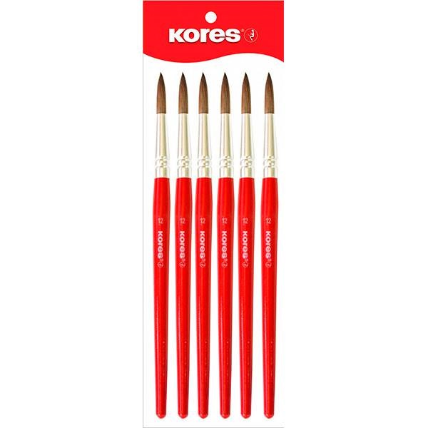 PINCEL ESCOLAR PELO DE PONY N° 6 KOTPP06