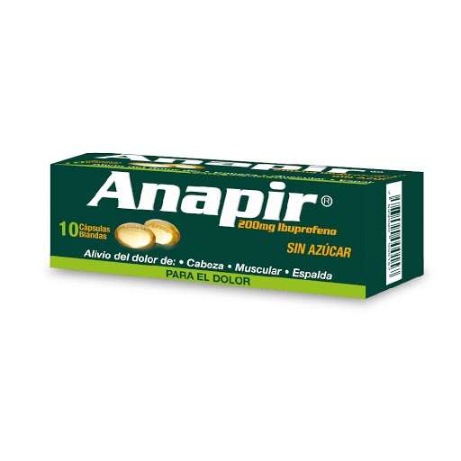 ANAPIR 200MG X 10 CAPSULAS FC PHARMA