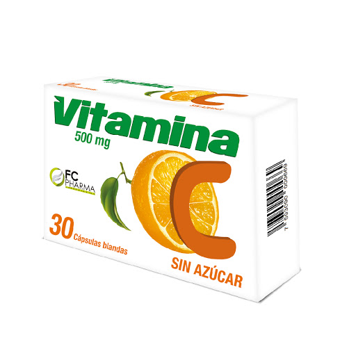 VITAMINAN C 500MG X 30CAPS FC PHARMA