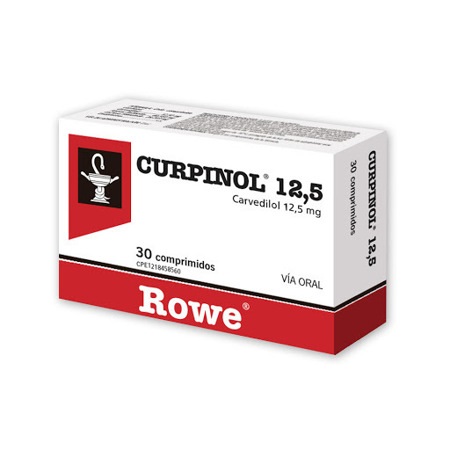 CURPINOL CARVEDILOL 12,5MG X30COMP ROWE