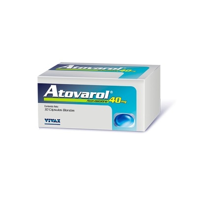 ATOVAROL 40MG X 30 CAPSULAS VIVAX
