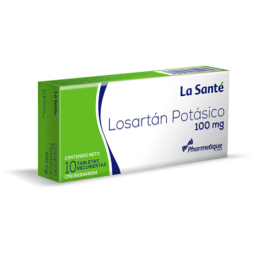 LOSARTAN POTASICO 100MG X 10TAB LA SANTE