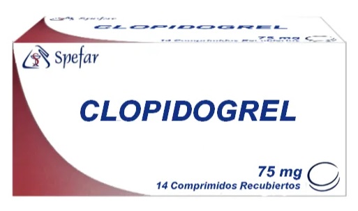 CLOPIDOGREL 75MG X 14TABLETAS SPEFAR