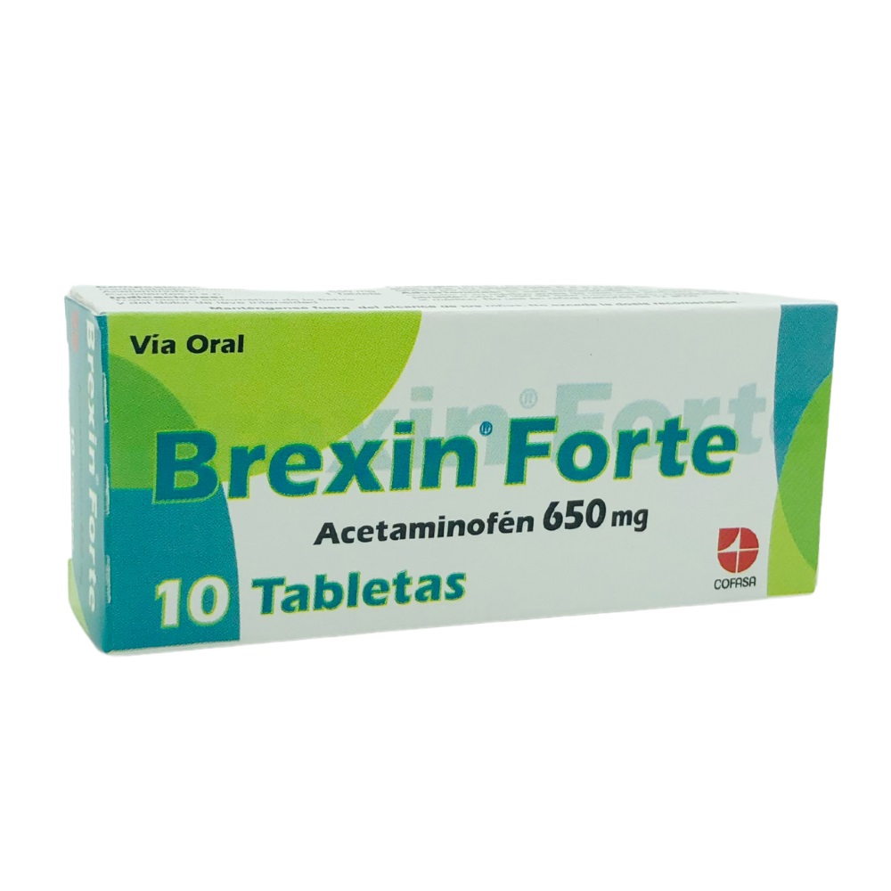 BREXIN FORTE 650MG X 10 TABLETAS