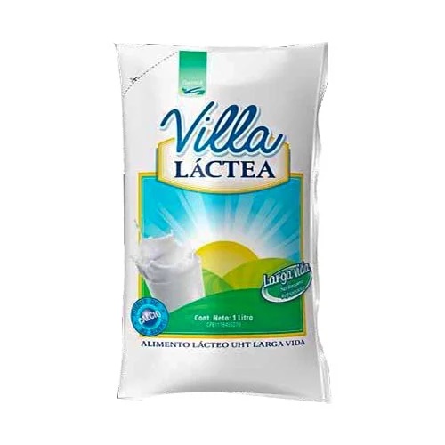LECHE VILLA LACTEA 1L BOLSA UHT