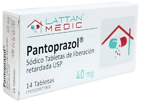 PANTOPRAZOL 40MG X 14TAB LATTAN