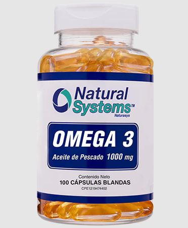 OMEGA 3 1000MG X 100CAPS NATURAL SYSTEMS