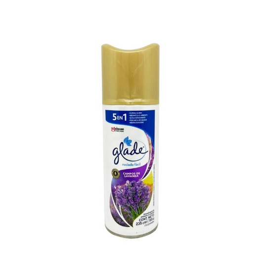 AMBIENTADOR GLADE 235ML LAVANDA AEROSOL