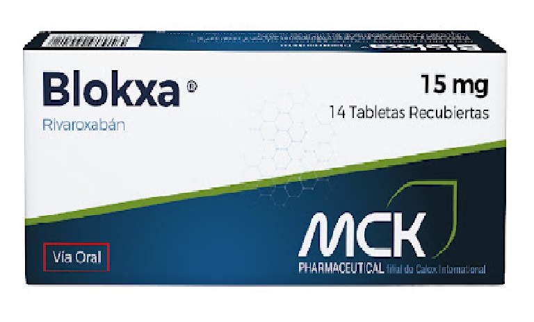 BLOKXA (RIVAROXABAN) 15MG X 14TAB MCK