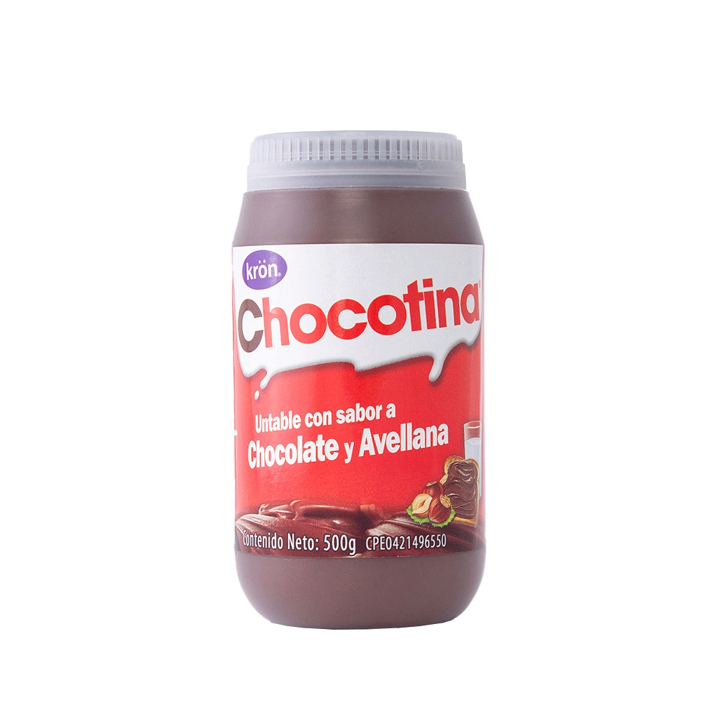 COBERTURA CHOCOTINA 500GR AVELLANA