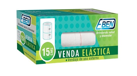 VENDA ELASTICA 15CM X 2M X 1UND EBEN