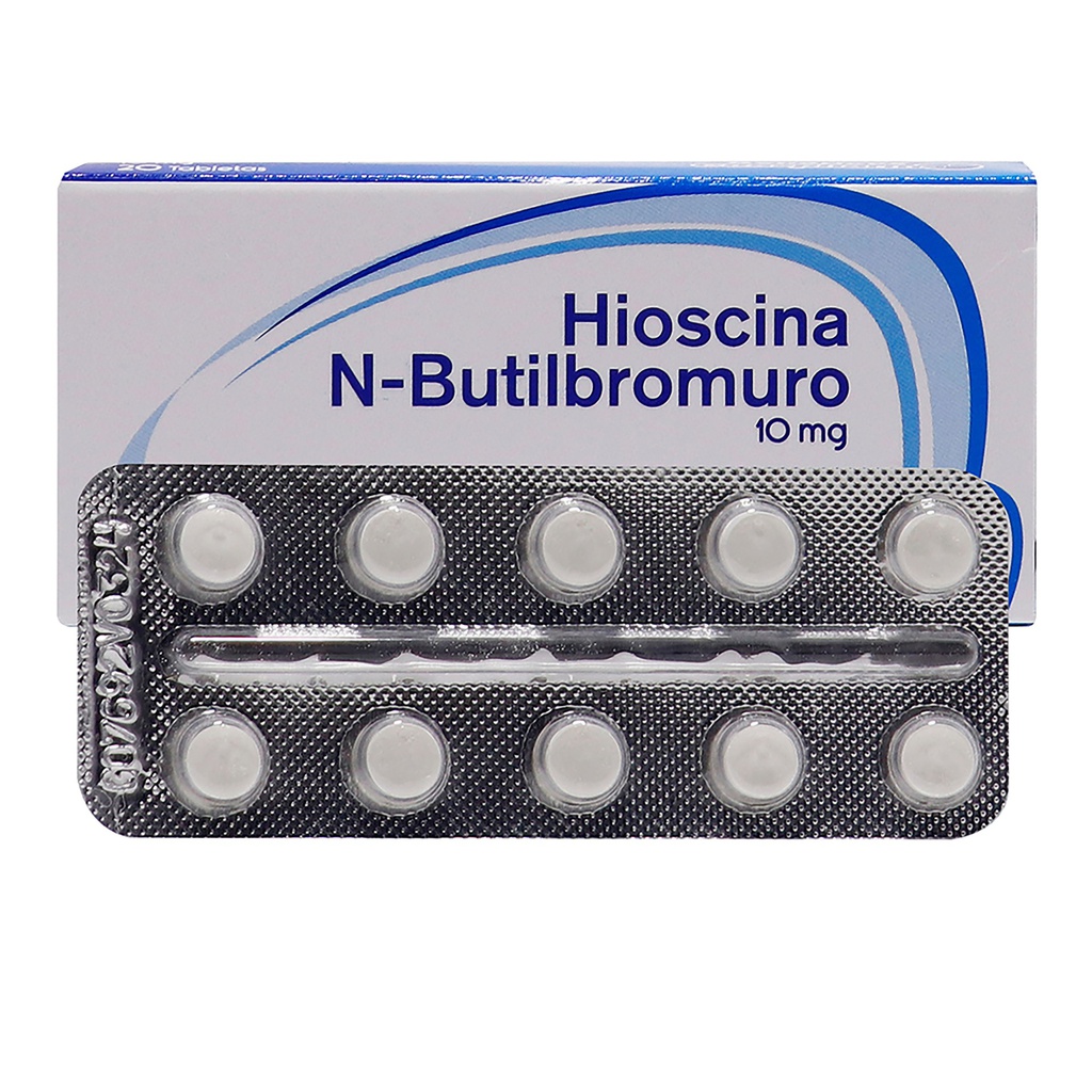 HIOSCINA N BULTIBRO 10MGX10TAB COASPHARMA