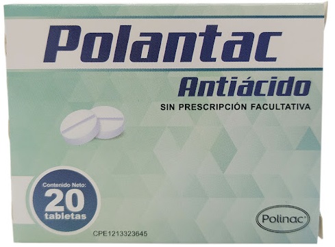 POLANTAC ANTIACIDO X 20TAB POLINAC