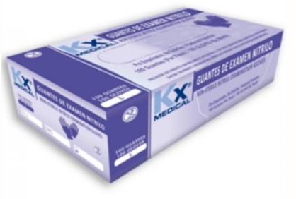GUANTES LATEX TALLA L X100 UNID KX MEDICAL