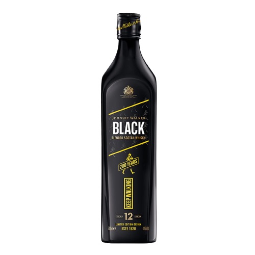 WHISKY JOHNNIE WALKER BLACK LABEL 0.75LT ICON