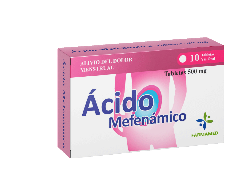ACIDO MEFENAMICO 500MG X 10TAB FARMAMED