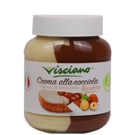 CREMA DE AVELLANA VISCIANO 400GR BICOLOR