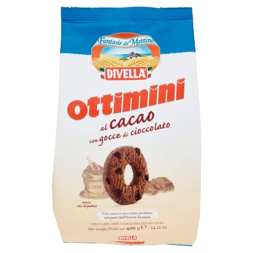 GALLETA OTTIMINI 400GR CACAO CON CHISPA