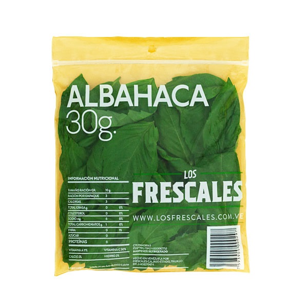 ALBAHACA HIDROPONIAS 30GR