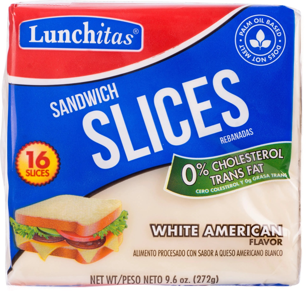 QUESO LUNCHITAS  272GR BLANCO