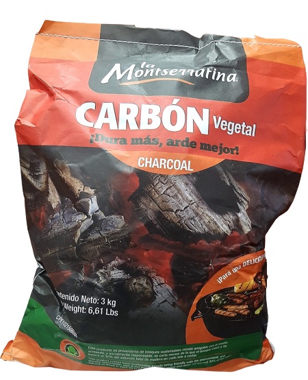 CARBON MONTSERRATINA 1.5KG VEGETAL
