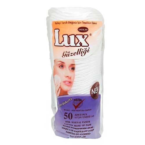 DISCOS DE ALGODON LUX 50UND DESMAQUILLANTES