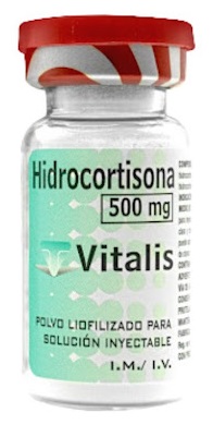 HIDROCORTISONA 500MG X 1AMP VITALIS