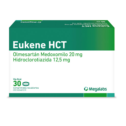 EUKENE HCT 20MG 12,5MG X 30COMP MEGALABS
