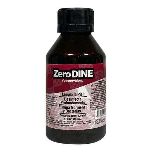 ZERODINE YODOPOVIDONA 120ML LV QUIMICOS