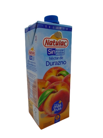 NECTAR NATULAC 1LT DURAZNO SIN AZUCAR