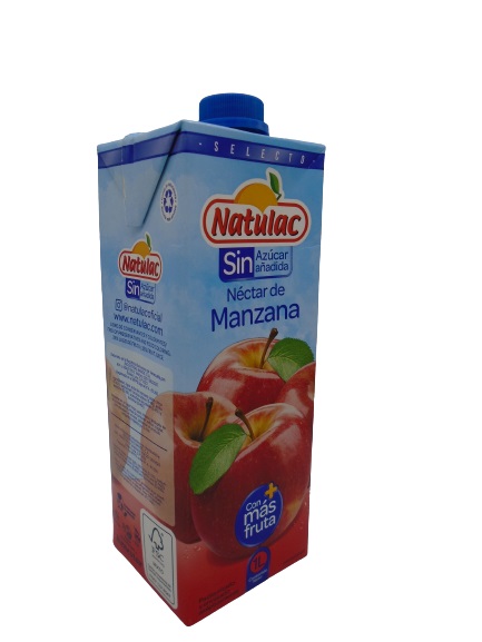 NECTAR NATULAC 1LT MANZANA SIN AZUCAR