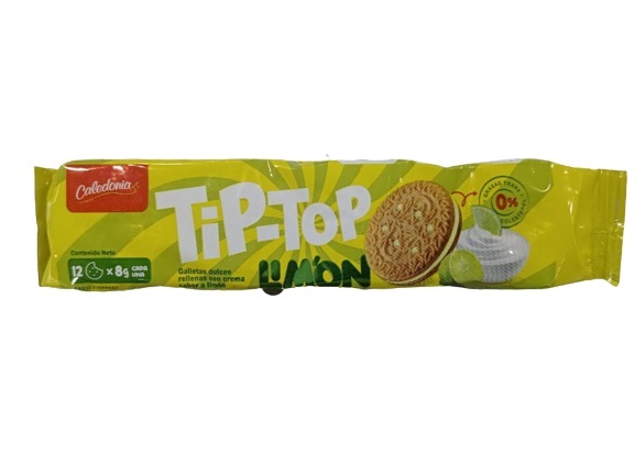 GALLETAS TIP TOP 96GR LIMON