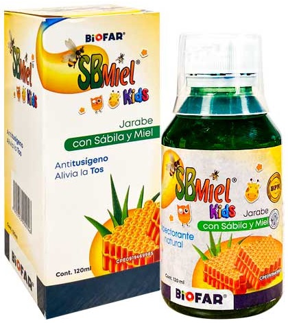 SBMIEL KIDS 120ML JAB SABI MIEL BIOFAR