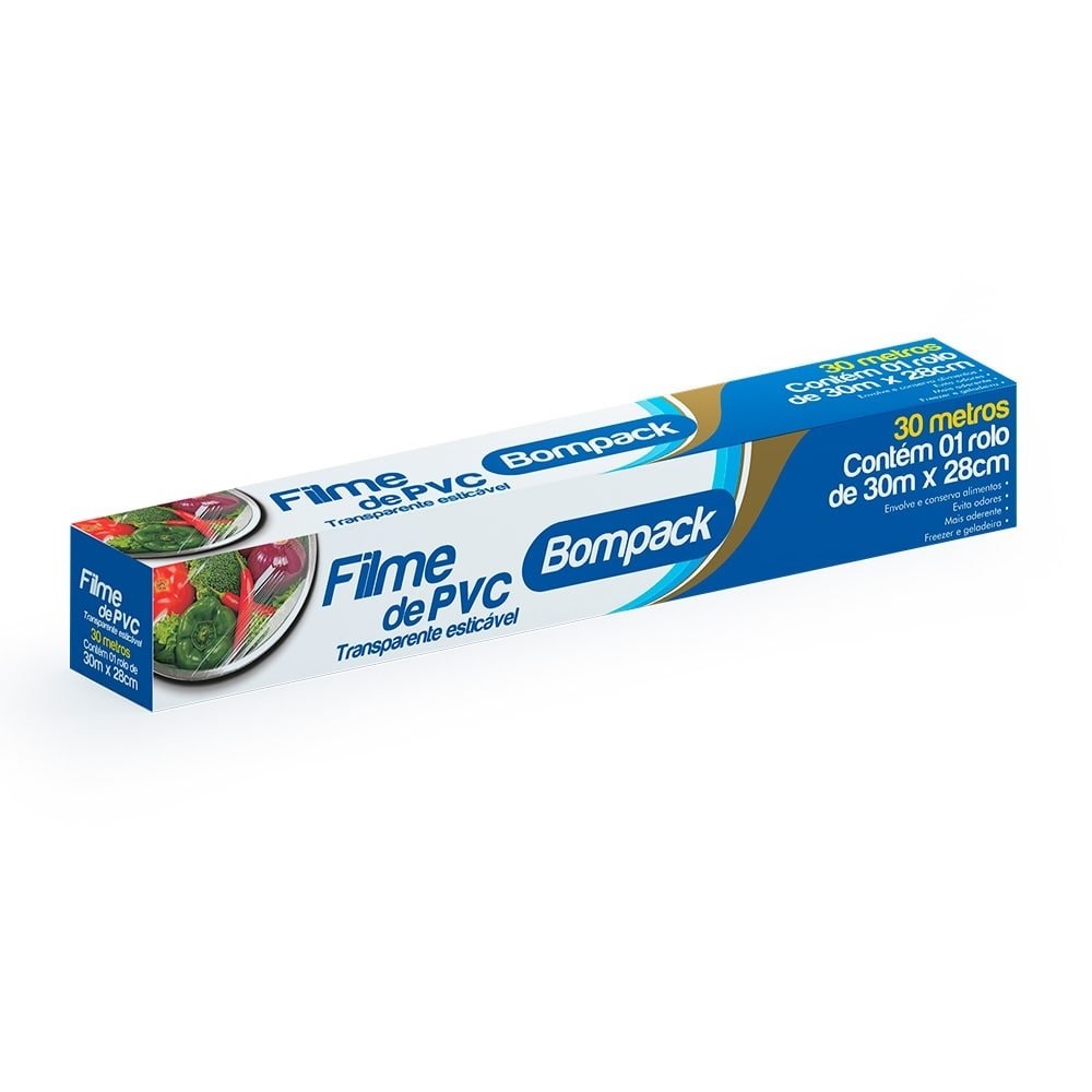 PLASTICO BOMPACK 30MTS X 28CM FILME