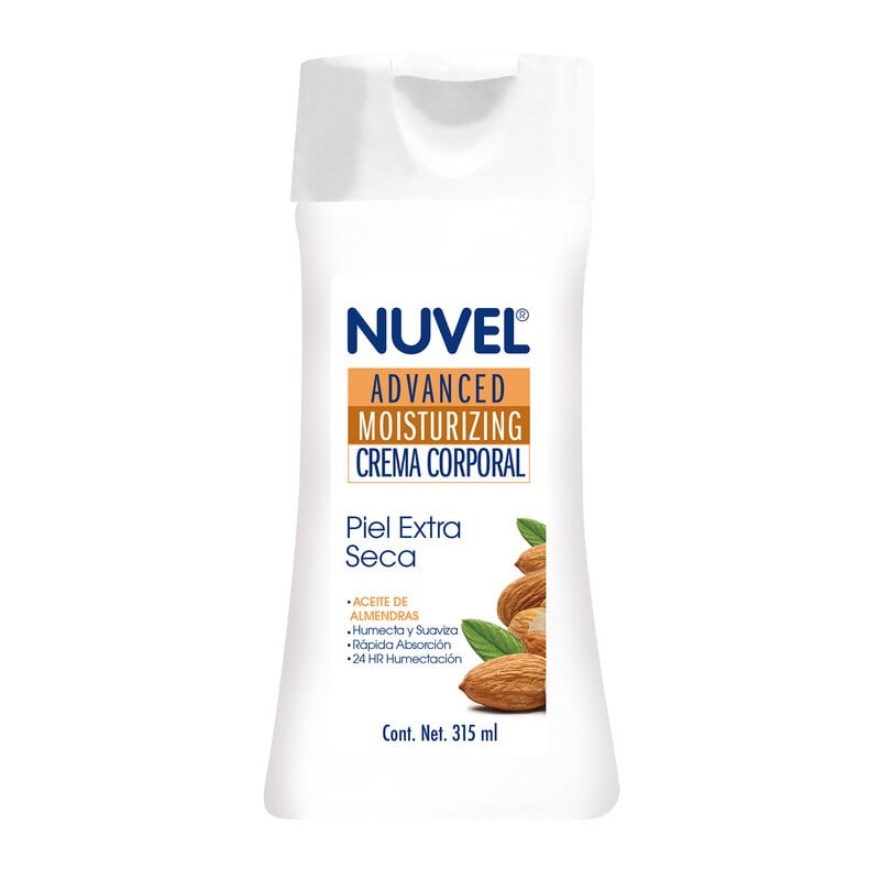 CREMA NUVEL 315ML ACEITE ALMEND
